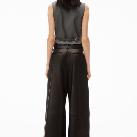 NWT Alexander Wang Hotfix Bead Herringbone Vest in Gray - Picture 4 of 5